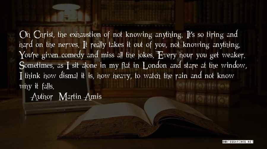 Knowing You're Not Alone Quotes By Martin Amis