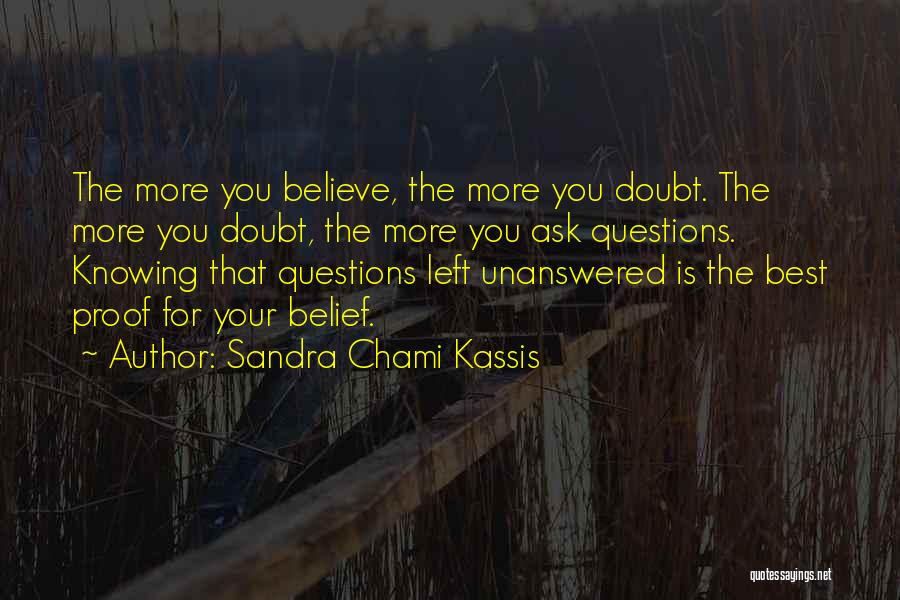 Knowing Yourself And God Quotes By Sandra Chami Kassis