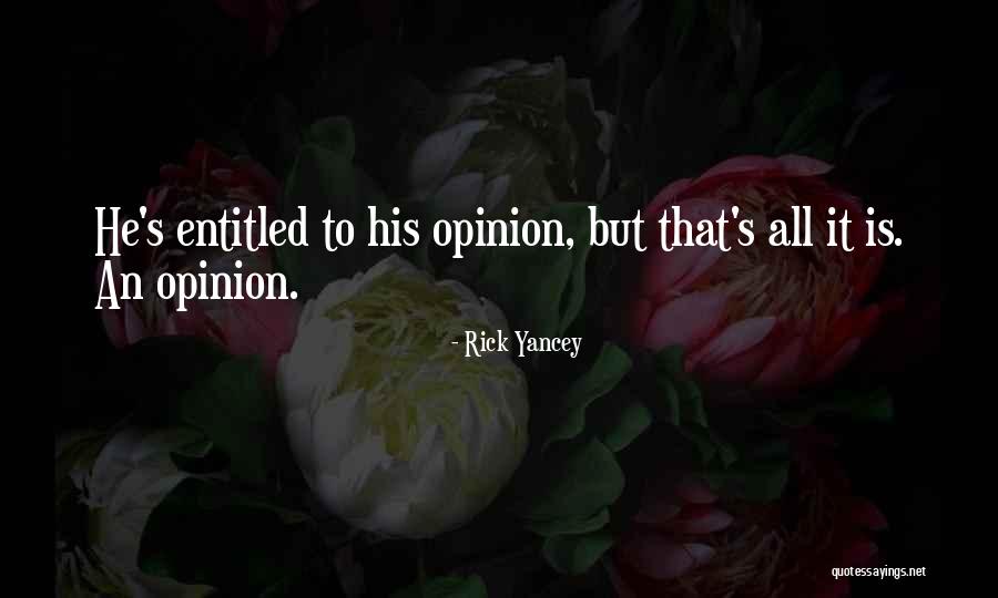 Knowist Quotes By Rick Yancey Knowist Quotes By Rick Yancey