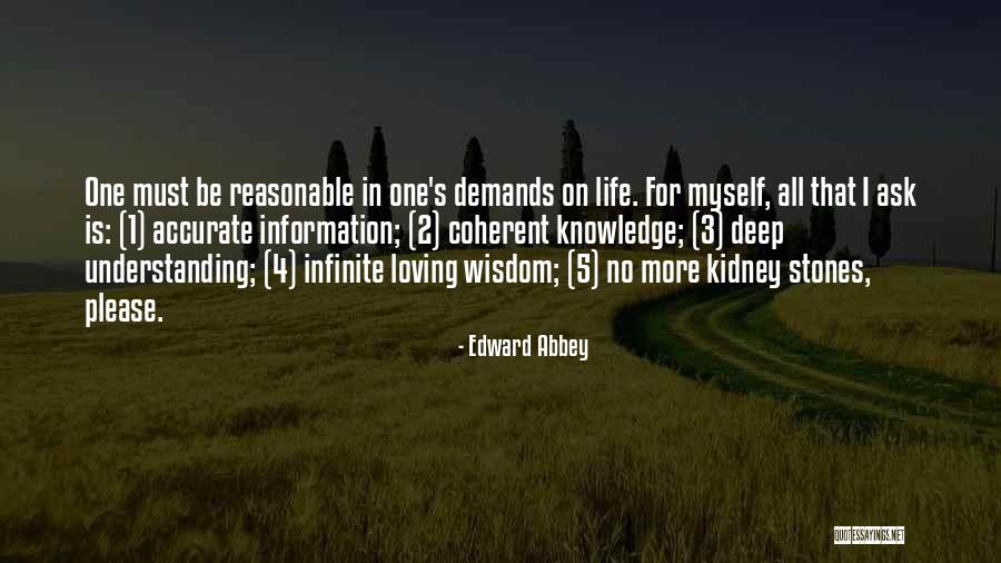 Knowledge 1 Quotes By Edward Abbey Knowledge 1 Quotes By Edward Abbey