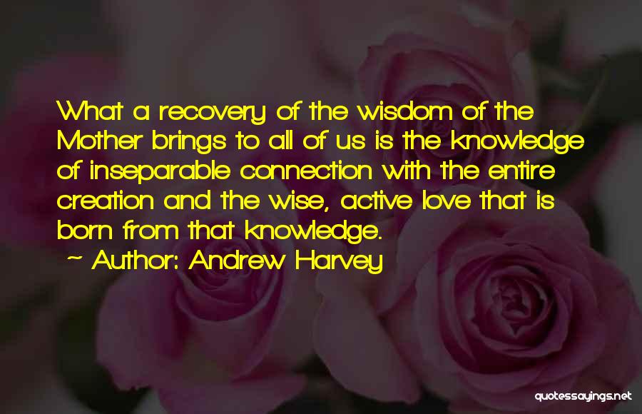 Knowledge And Love Quotes By Andrew Harvey