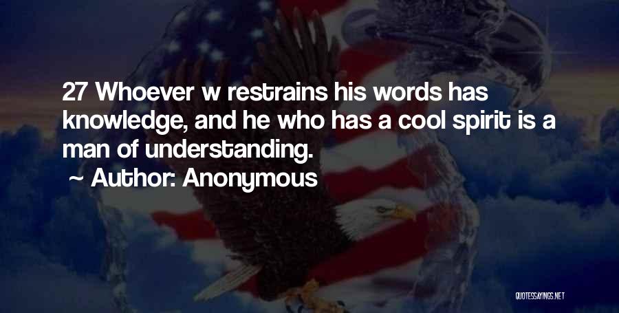 Knowledge And Understanding Quotes By Anonymous