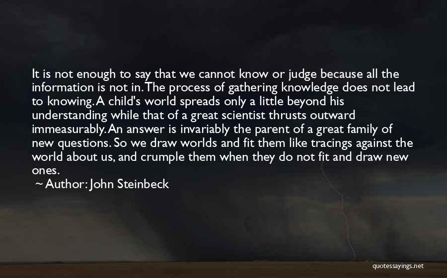 Knowledge And Understanding Quotes By John Steinbeck