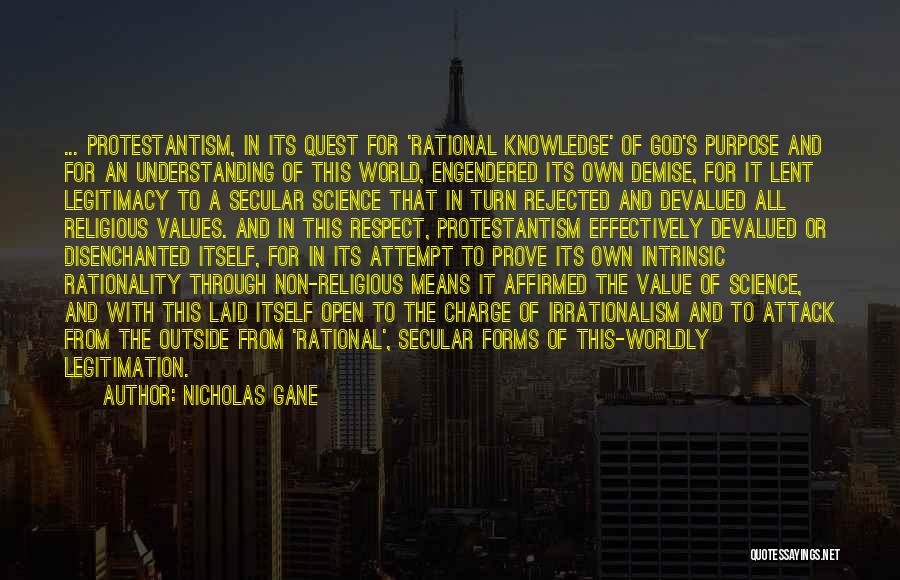 Knowledge And Understanding Quotes By Nicholas Gane