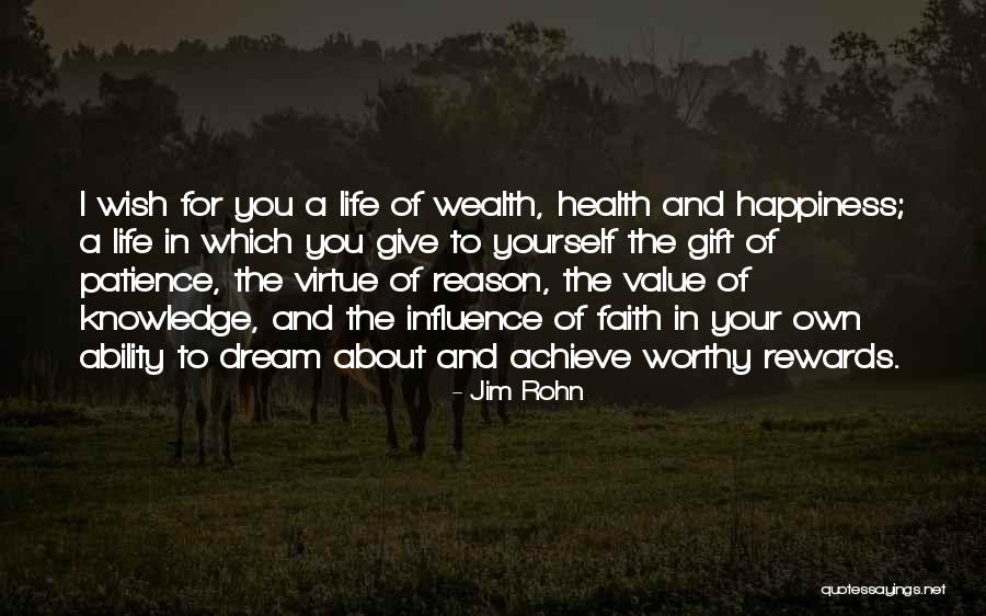 Knowledge And Wealth Quotes By Jim Rohn