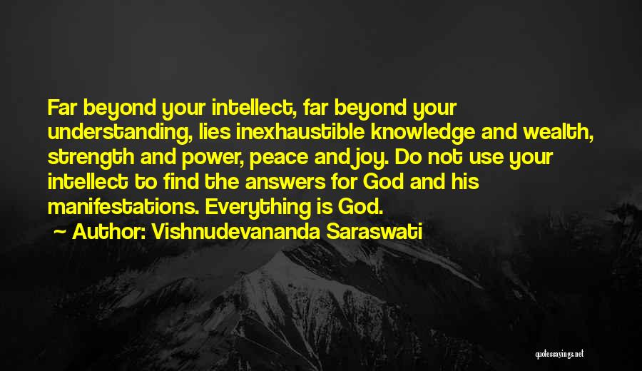 Knowledge And Wealth Quotes By Vishnudevananda Saraswati