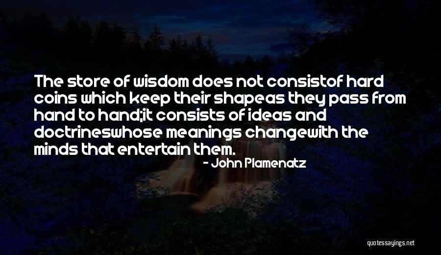 Knowledge And Wisdom Quotes By John Plamenatz