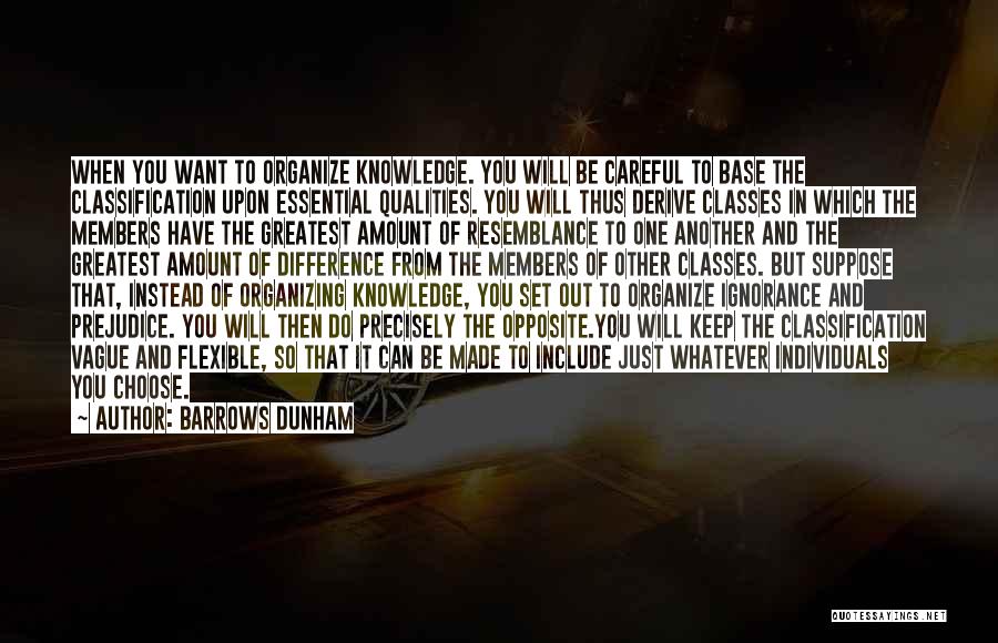 Knowledge Base Quotes By Barrows Dunham