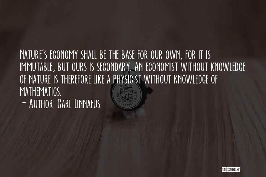 Knowledge Base Quotes By Carl Linnaeus