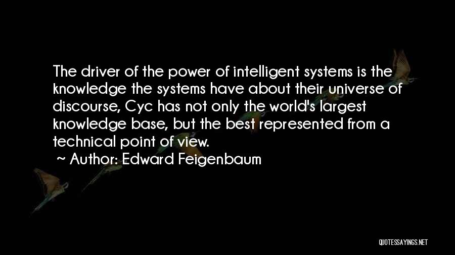 Knowledge Base Quotes By Edward Feigenbaum