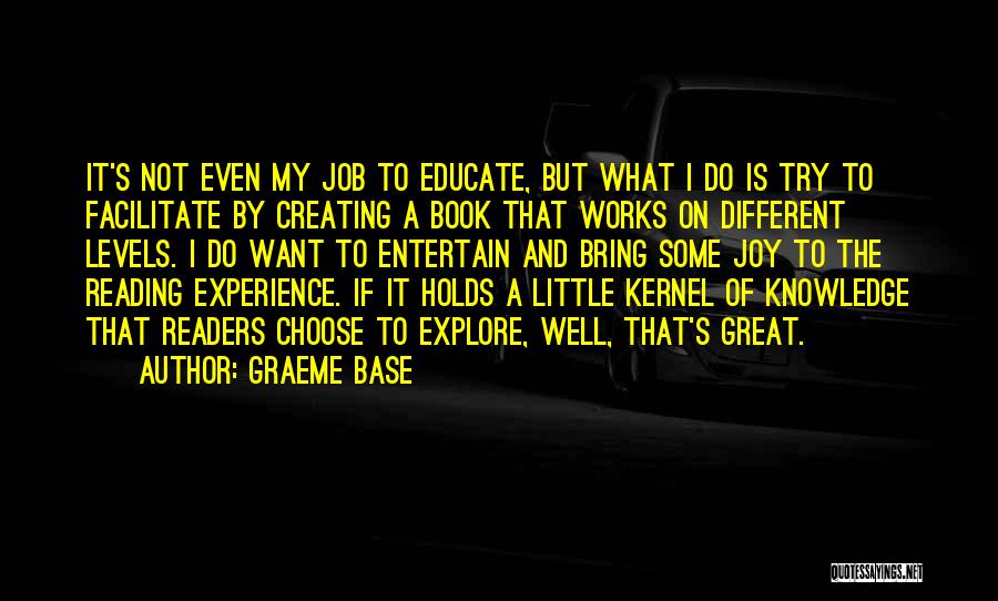 Knowledge Base Quotes By Graeme Base