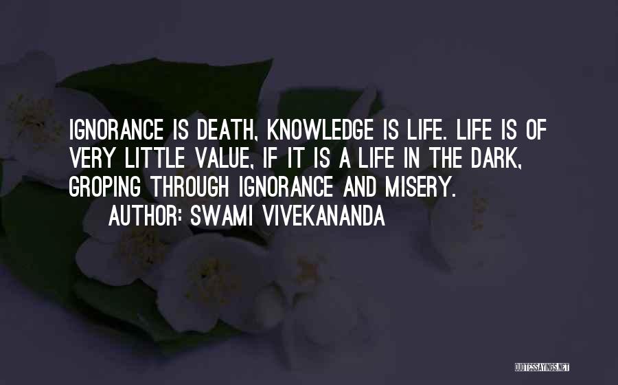 Knowledge By Vivekananda Quotes By Swami Vivekananda