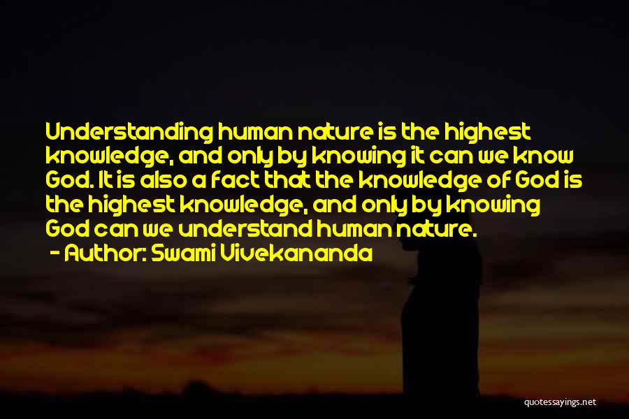 Knowledge By Vivekananda Quotes By Swami Vivekananda