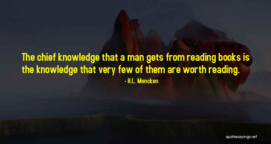 Knowledge From Reading Quotes By H.L. Mencken Knowledge From Reading Quotes By H.L. Mencken