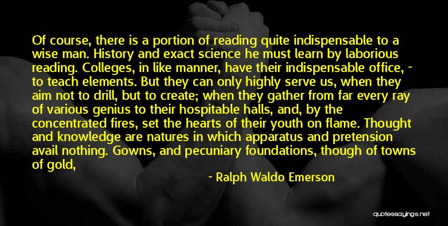 Knowledge From Reading Quotes By Ralph Waldo Emerson Knowledge From Reading Quotes By Ralph Waldo Emerson