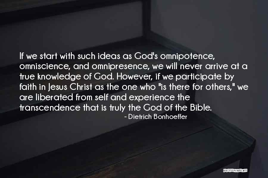 Knowledge From The Bible Quotes By Dietrich Bonhoeffer