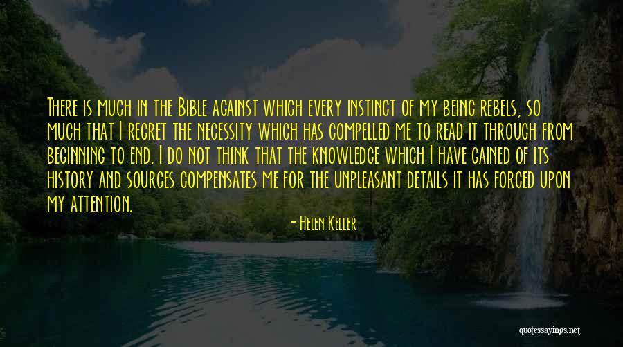 Knowledge From The Bible Quotes By Helen Keller Knowledge From The Bible Quotes By Helen Keller