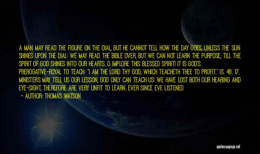 Knowledge From The Bible Quotes By Thomas Watson