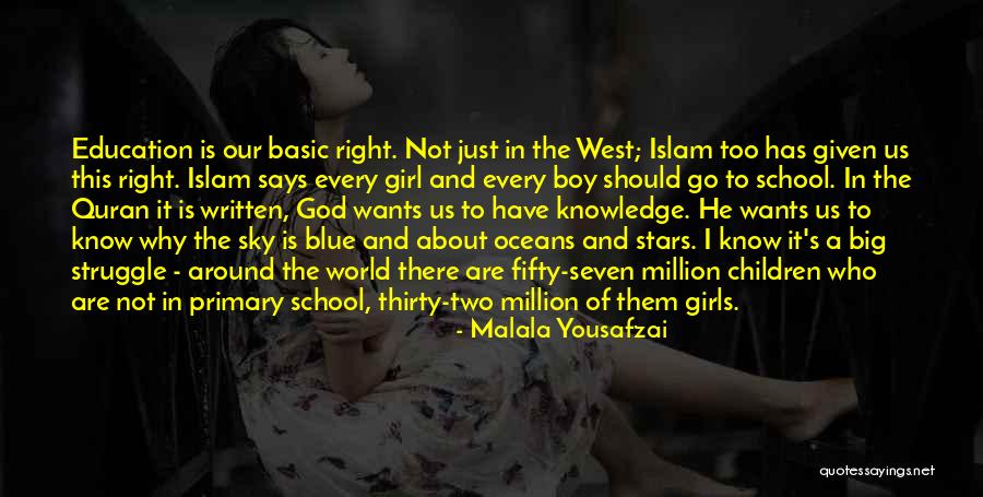 Knowledge From The Quran Quotes By Malala Yousafzai Knowledge From The Quran Quotes By Malala Yousafzai
