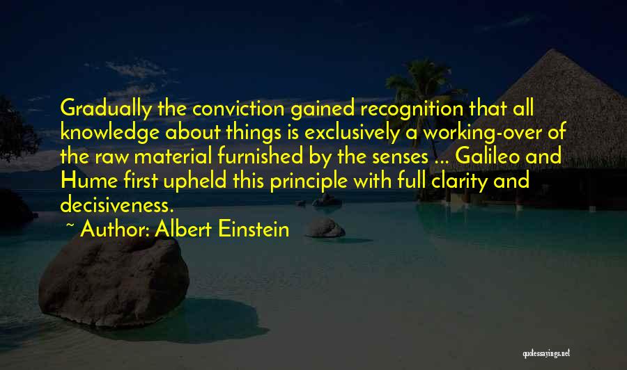 Knowledge Gained Quotes By Albert Einstein