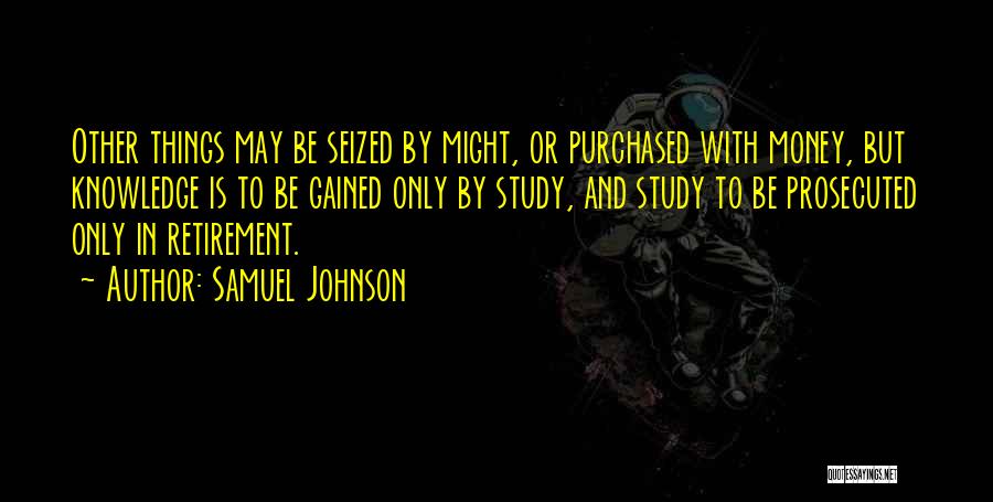 Knowledge Gained Quotes By Samuel Johnson