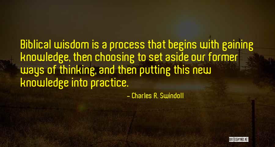 Knowledge Gaining Quotes By Charles R. Swindoll Knowledge Gaining Quotes By Charles R. Swindoll