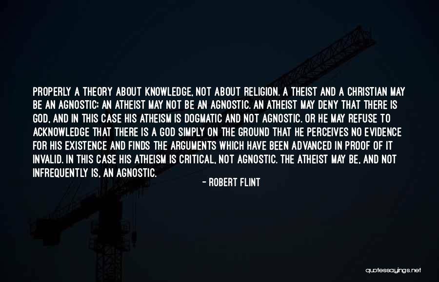 Knowledge God Quotes By Robert Flint Knowledge God Quotes By Robert Flint