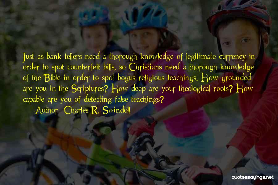 Knowledge In The Bible Quotes By Charles R. Swindoll