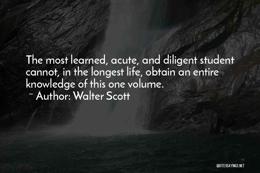 Knowledge In The Bible Quotes By Walter Scott