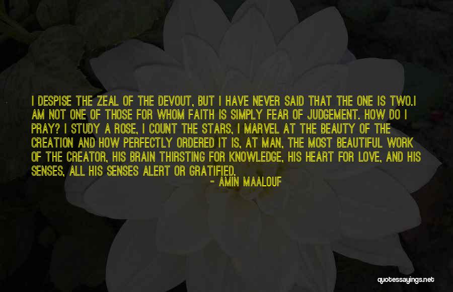 Knowledge Is Beauty Quotes By Amin Maalouf