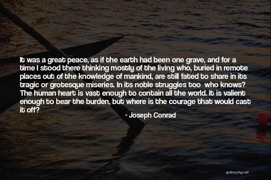 Knowledge Is Burden Quotes By Joseph Conrad