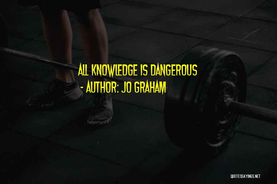 Knowledge Is Dangerous Quotes By Jo Graham