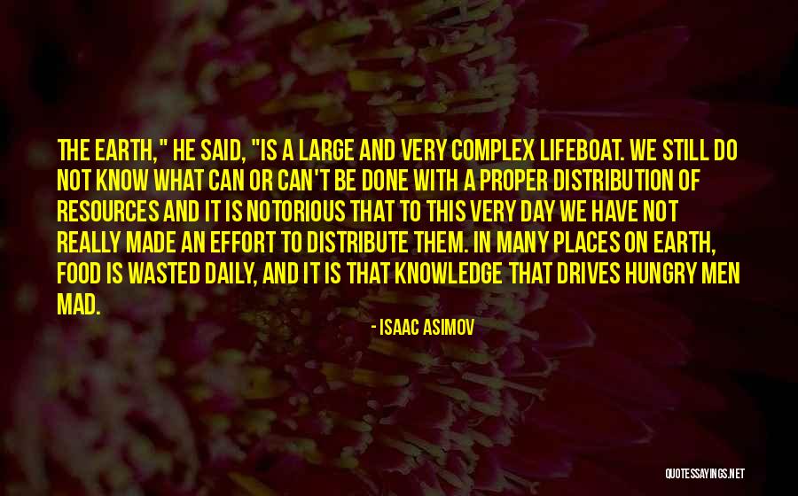 Knowledge Is Food Quotes By Isaac Asimov