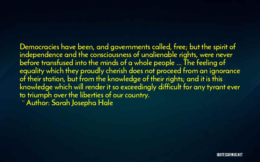 Knowledge Is Free Quotes By Sarah Josepha Hale
