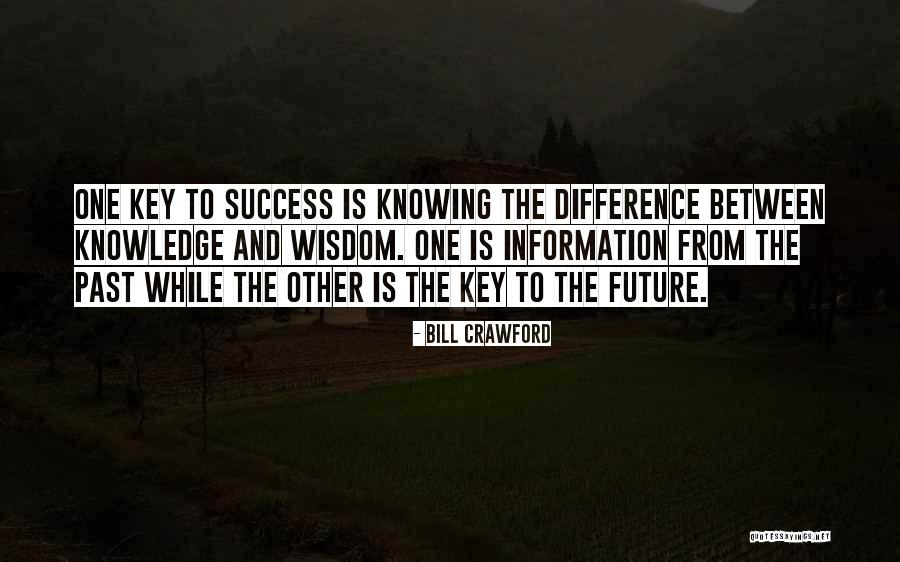 Knowledge Is Key To Success Quotes By Bill Crawford