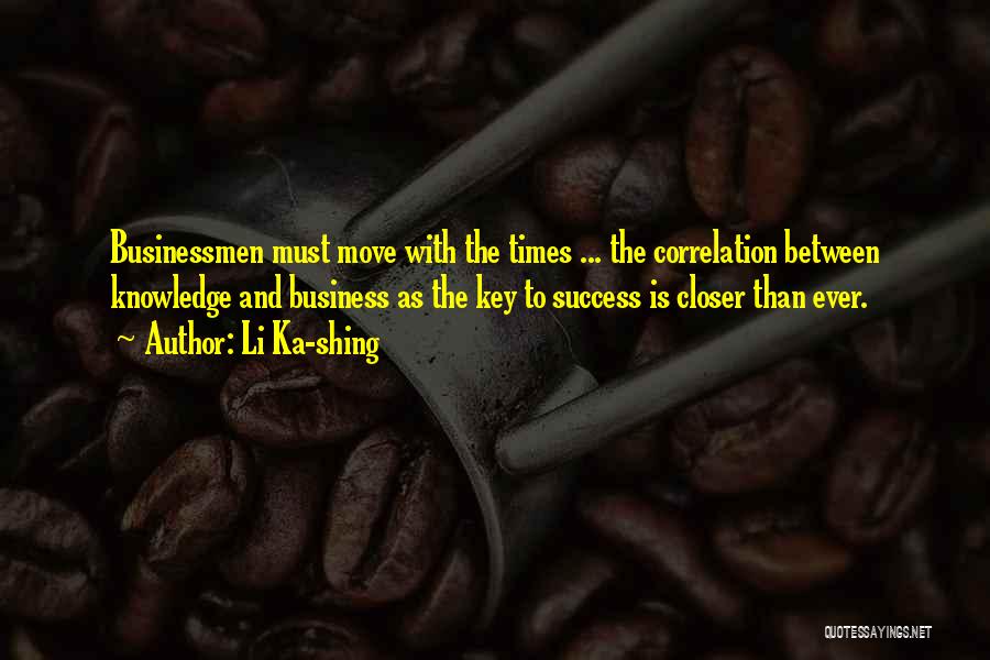 Knowledge Is Key To Success Quotes By Li Ka-shing
