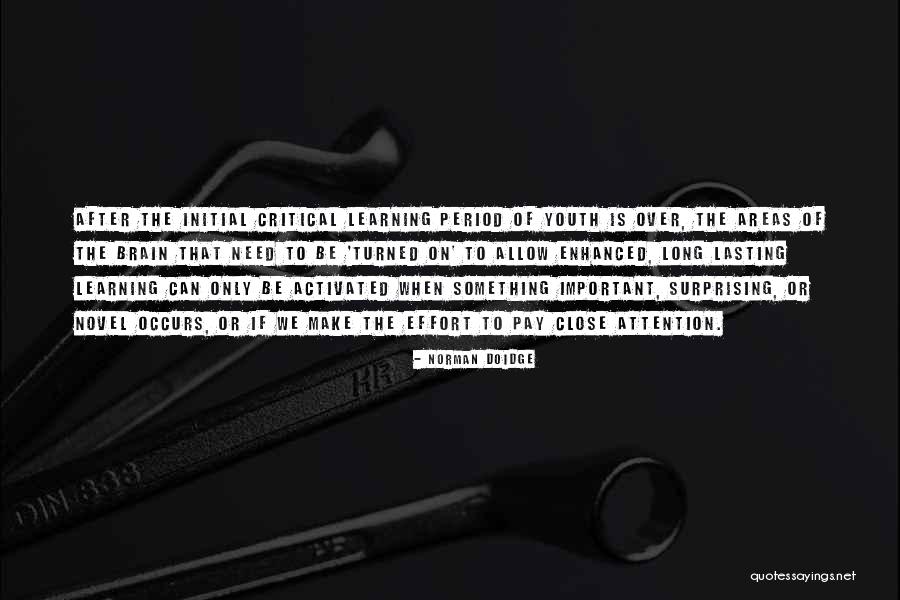 Knowledge Is Learning Something Quotes By Norman Doidge Knowledge Is Learning Something Quotes By Norman Doidge