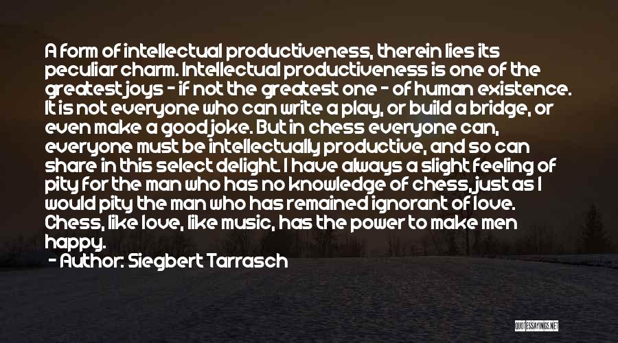 Knowledge Is Not Power Quotes By Siegbert Tarrasch