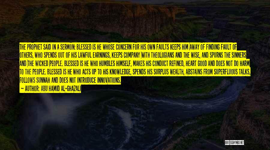 Knowledge Is Wealth Quotes By Abu Hamid Al-Ghazali