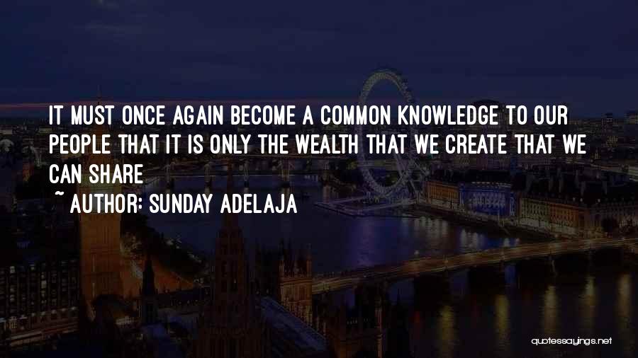 Knowledge Is Wealth Quotes By Sunday Adelaja