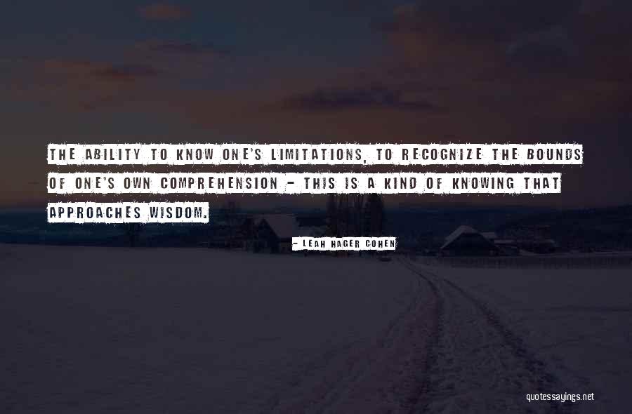 Knowledge Is Wisdom Is Quotes By Leah Hager Cohen Knowledge Is Wisdom Is Quotes By Leah Hager Cohen