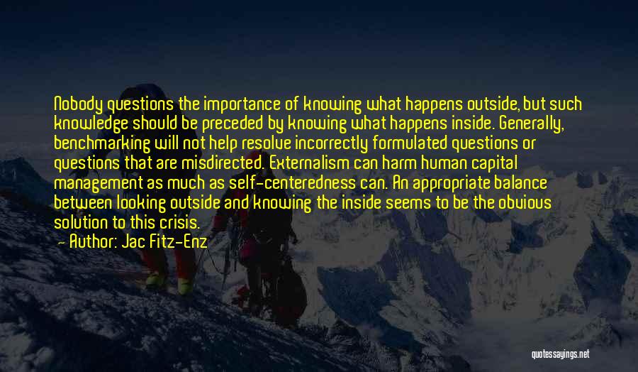 Knowledge Management Quotes By Jac Fitz-Enz