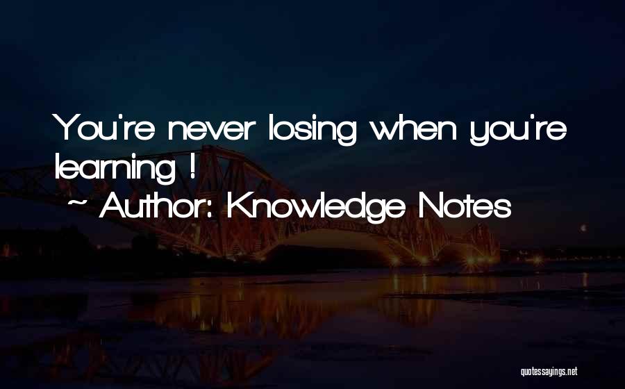 Knowledge Notes Quotes 852805