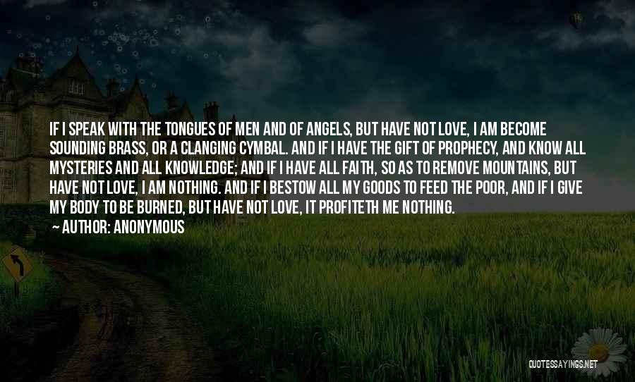 Knowledge Of Angels Quotes By Anonymous