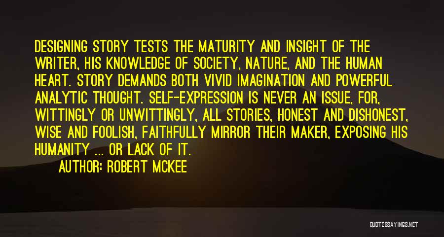 Knowledge Of Human Nature Quotes By Robert McKee