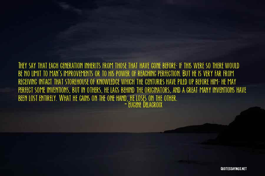Knowledge Power Quotes By Eugene Delacroix Knowledge Power Quotes By Eugene Delacroix