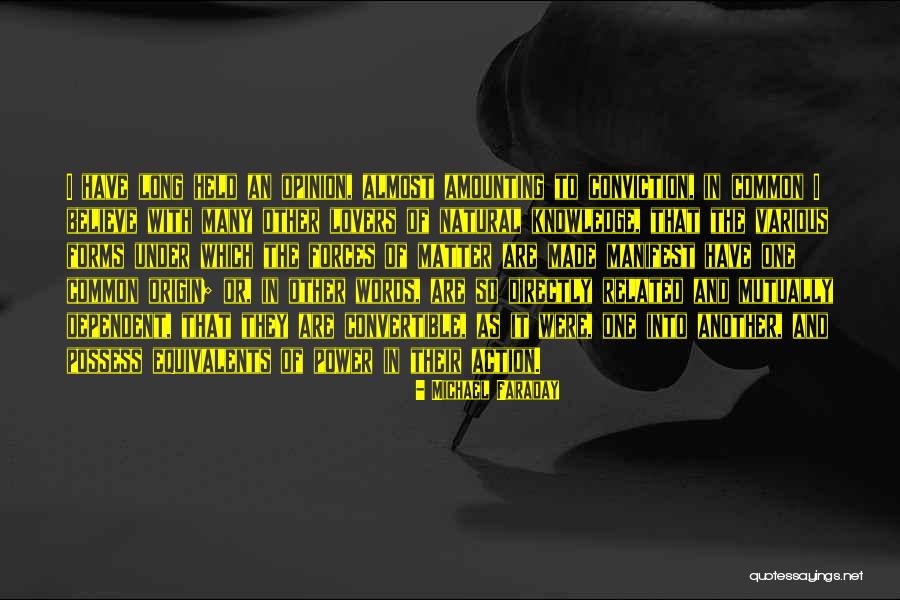 Knowledge Power Quotes By Michael Faraday Knowledge Power Quotes By Michael Faraday
