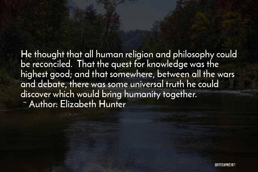 Knowledge Quest Quotes By Elizabeth Hunter