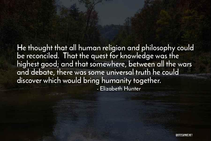 Knowledge Quest Quotes By Elizabeth Hunter