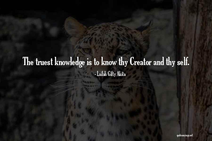 Knowledge Quest Quotes By Lailah Gifty Akita